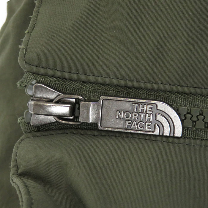 THE NORTH FACE 
ロゴ 刺繍 ハイネック メッシュ ジップアップ ナイロン 
フィールド ユーティリティ ジャケット