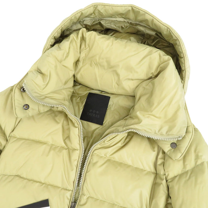 TATRAS 
ロゴ ワッペン ナイロン 
POLITEAMA ポリテアマ ダウンコート