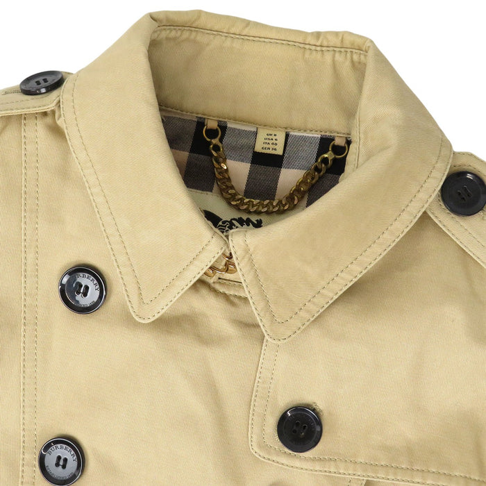 BURBERRY 
裏地チェック 
トレンチコート