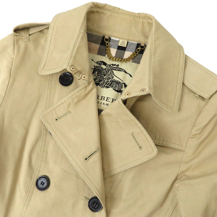 BURBERRY 
裏地チェック 
トレンチコート