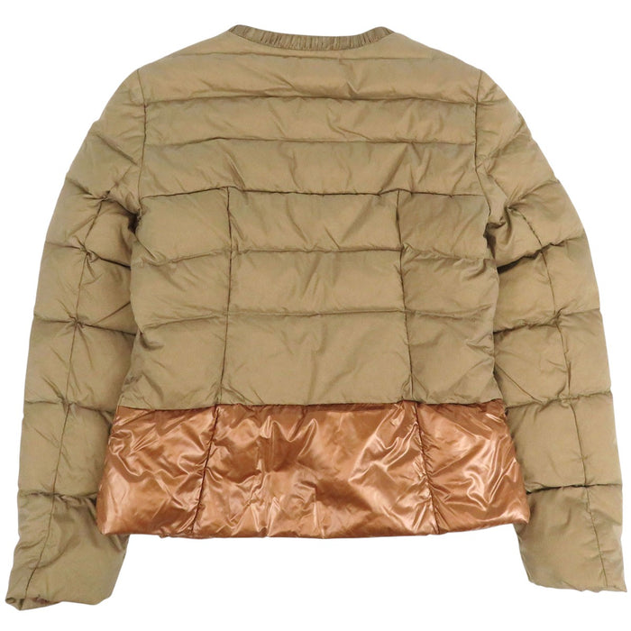 TATRAS 
ロゴ ワッペン ノーカラー ダブルジップ ナイロン 
BREVA ブレヴァ ダウンジャケット