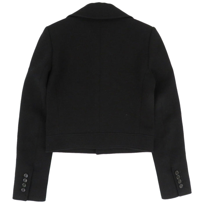 SAINT LAURENT PARIS 
ロゴボタン 
ウール ジャケット
