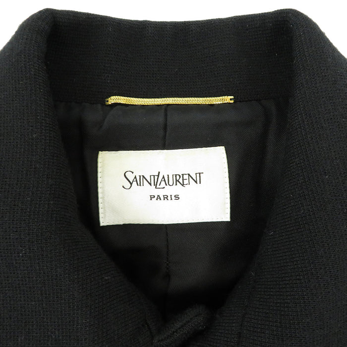 SAINT LAURENT PARIS 
ロゴボタン 
ウール ジャケット