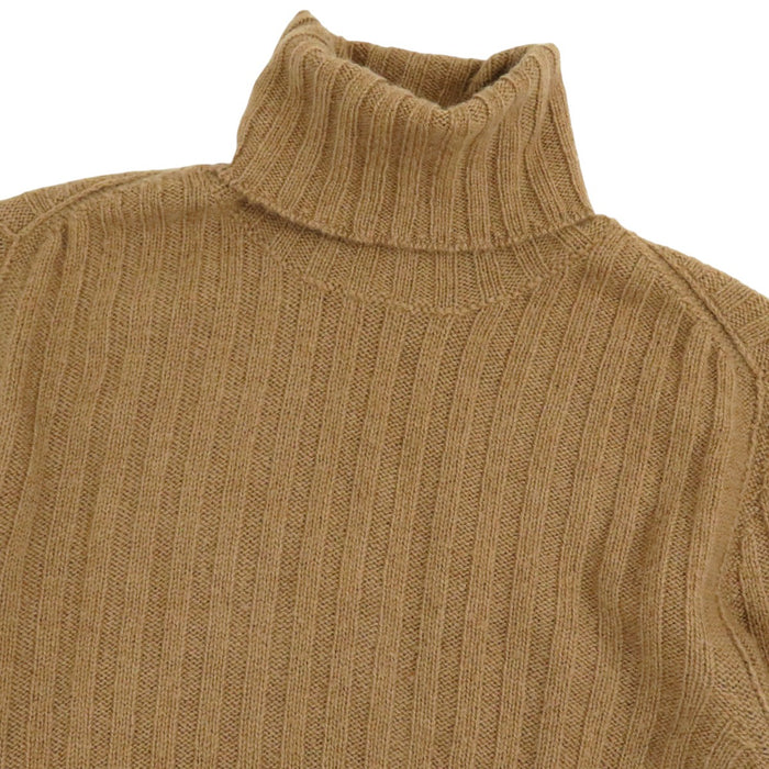 GUCCI 
Dolcevita Interlocking G 
Camel Maglia a coste