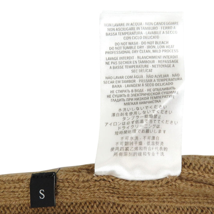 GUCCI 
Dolcevita Interlocking G 
Camel Maglia a coste