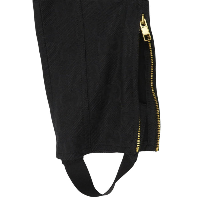 GUCCI 
総柄 コットン 
GG柄 ジョッパーズパンツ