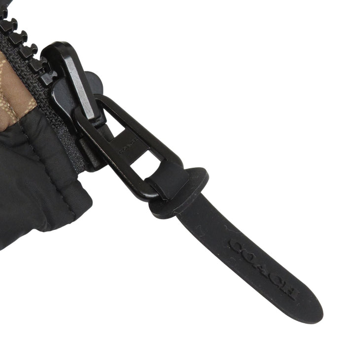 COACH 
ボア 切替 
リバーシブル シェルパ シグネチャー ダウン ジャケット