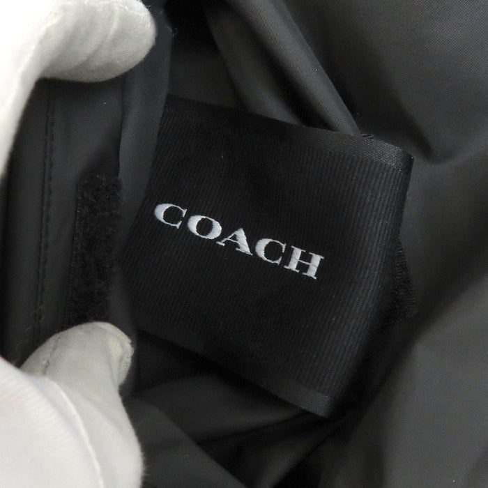 COACH 
ボア 切替 
リバーシブル シェルパ シグネチャー ダウン ジャケット