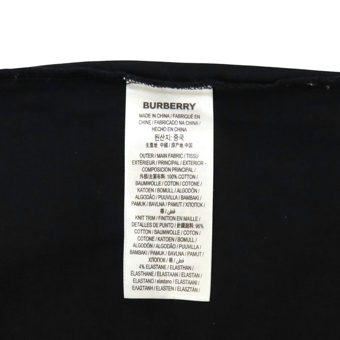 BURBERRY 
サークル ロゴ コットン 
TB 刺繍 Tシャツ