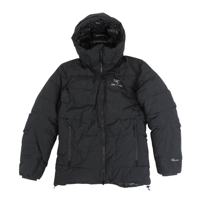 ARC'TERYX 
フード ロゴ ダブルジップ ナイロン 
ダウンジャケット