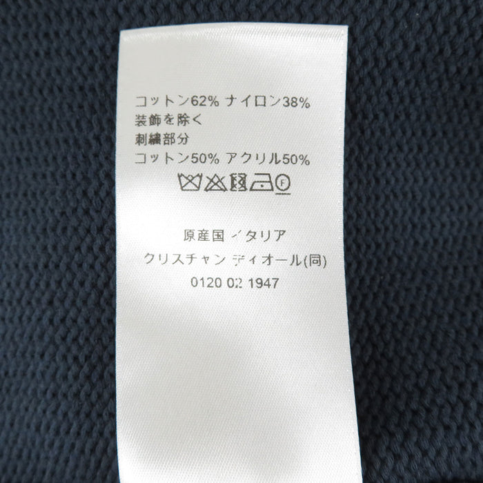 Dior 
コットン混 ナイロン混 
ロゴ 刺繍 ニット 
ディオールオム