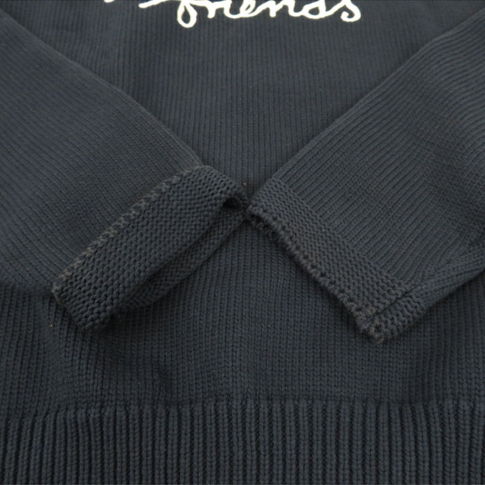 Dior 
コットン混 ナイロン混 
ロゴ 刺繍 ニット 
ディオールオム