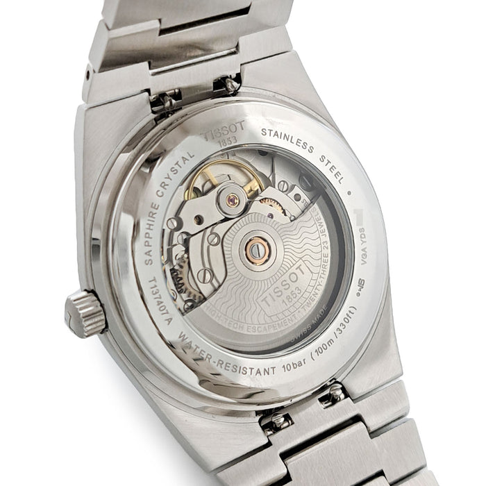 TISSOT 
PRX パワーマティック アイスブルー 
箱ギャラ付