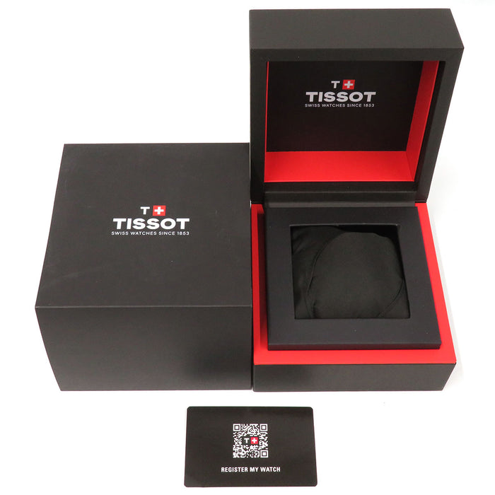 TISSOT 
PRX パワーマティック アイスブルー 
箱ギャラ付