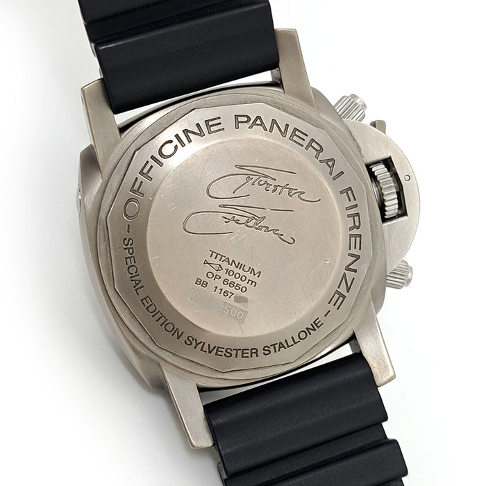 OFFICINE PANERAI 
Luminor 1950 Submersible Flytech Cronografo 1000m 
Con scatola e garanzia