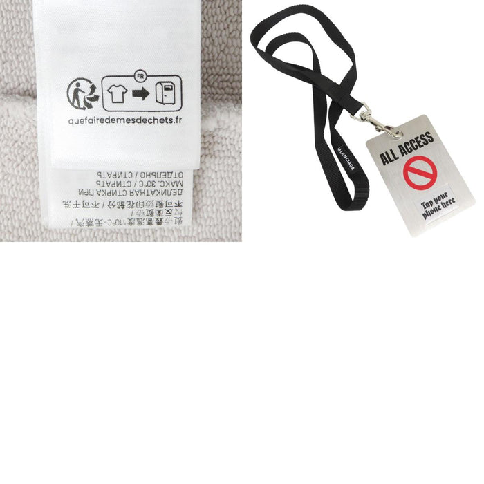 BALENCIAGA 
スウェット フーディ 
Music BFRND SERIES コラボ ジップアップ パーカー