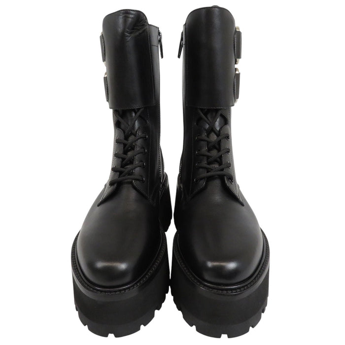 CELINE 
BULKY MAXX SHINY BULL ロゴ ベルト 厚底 2023年製 
バルキー マックス レースアップ ブーツ