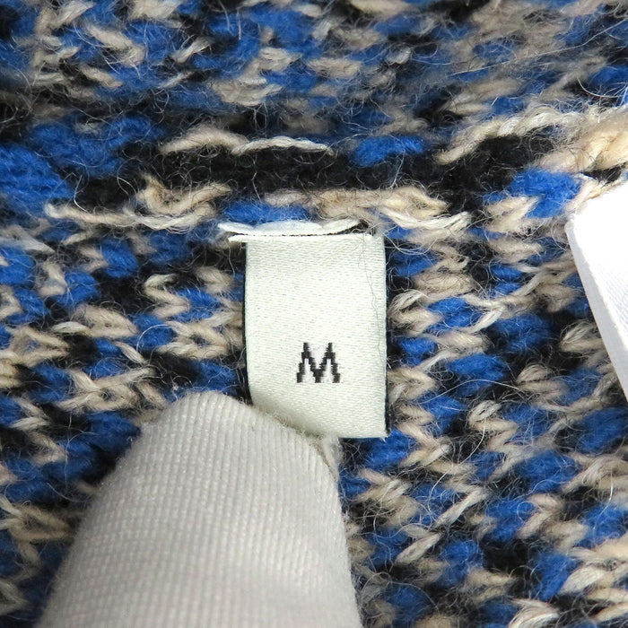 GUCCI 
Disney Mickey Mouse 総柄 Vネック ウール アルパカ混 
ディズニー コラボ ミッキーマウス GG カーディガン