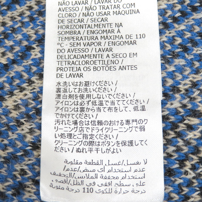 GUCCI 
Disney Mickey Mouse 総柄 Vネック ウール アルパカ混 
ディズニー コラボ ミッキーマウス GG カーディガン