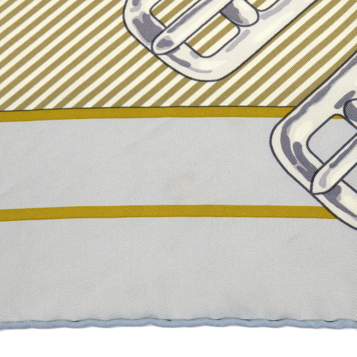 HERMES 
スカーフ 大判 シルク 
カレ 90 Mors a Jouets 馬銜