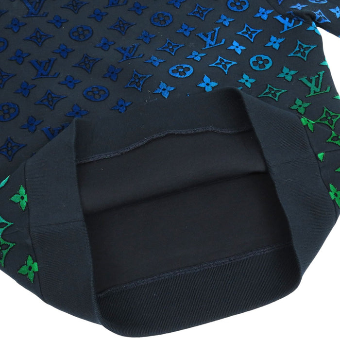 LOUIS VUITTON 
LV ロゴ 総柄 コットン RM2221M I06 HMY12W 2022年製 
モノグラム グラディエント スウェット