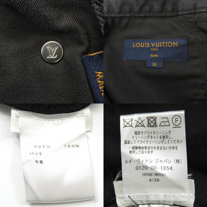 路易威登  
SLIM LV 標誌 棉質 HHD81WRDH  
修身牛仔褲