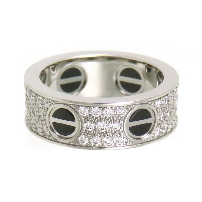 CARTIER 
Anello Amore Anello con Diamanti Pavé