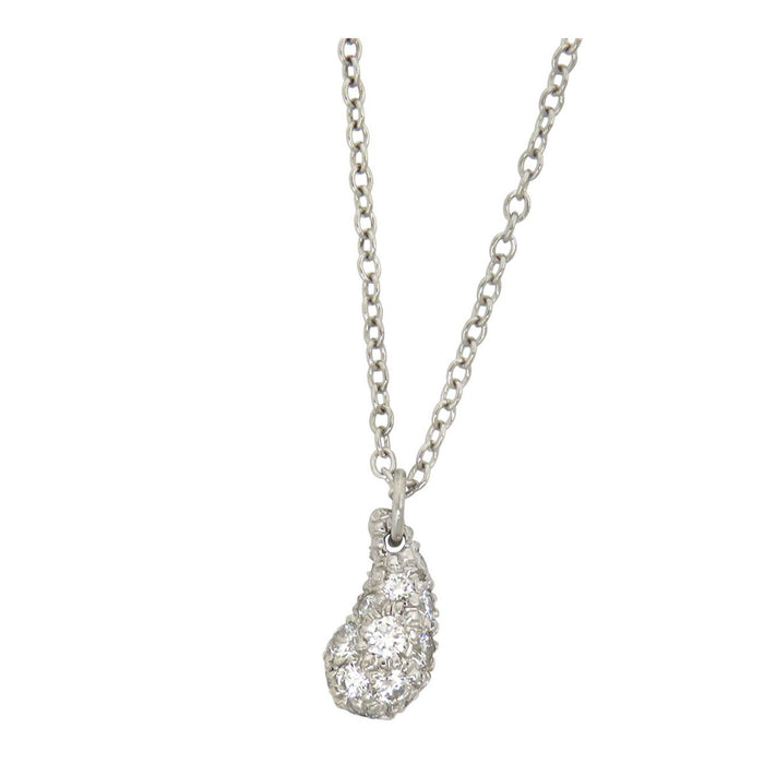 TIFFANY&Co. 
ティアドロップ ダイヤモンド ネックレス