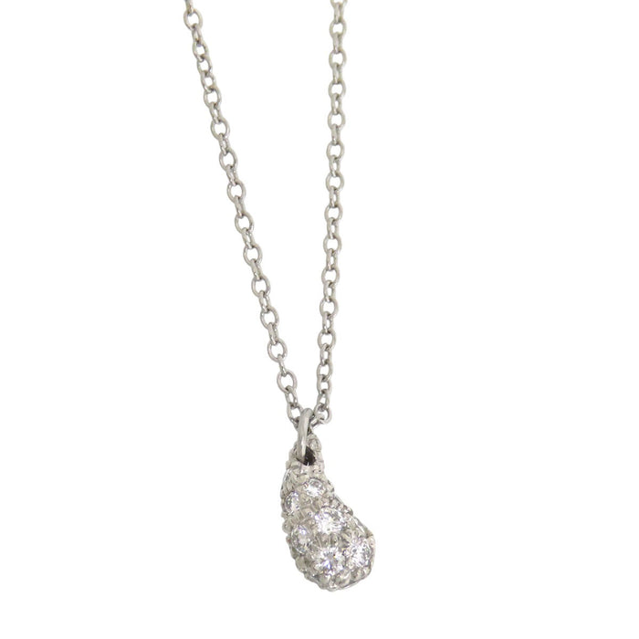 TIFFANY&Co. 
ティアドロップ ダイヤモンド ネックレス