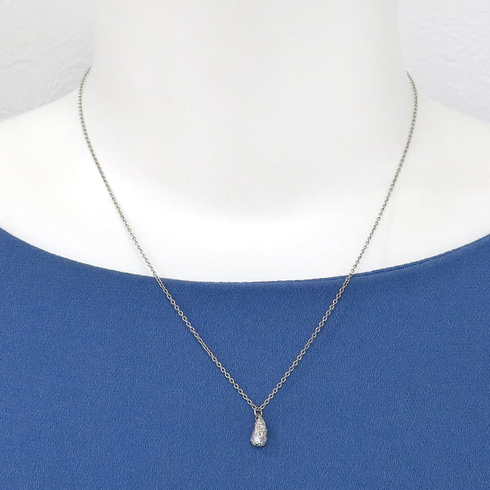 TIFFANY&Co. 
ティアドロップ ダイヤモンド ネックレス