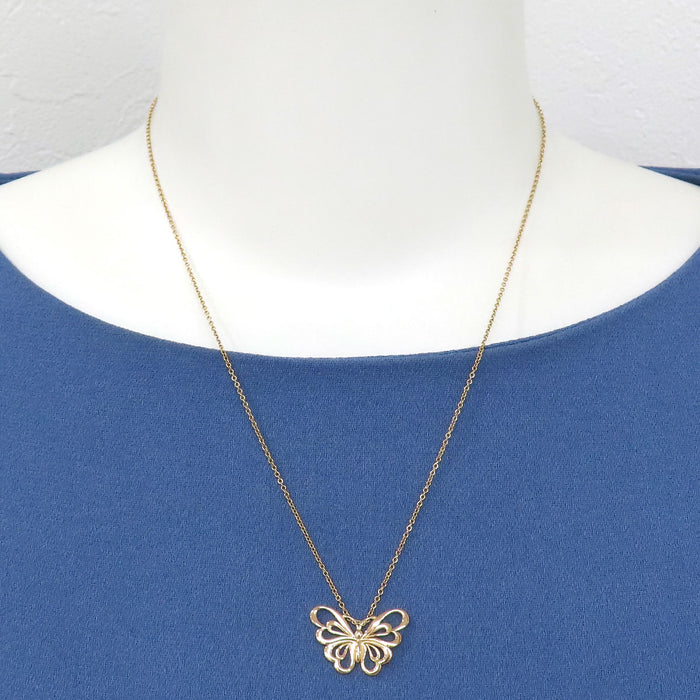 TIFFANY&Co. 
バタフライ ネックレス
