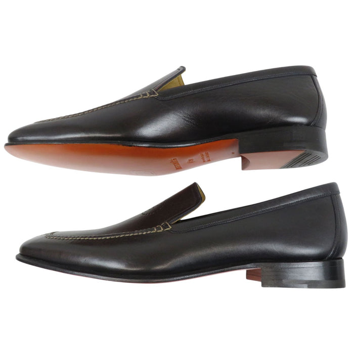 HERMES 
H アッシュ ロゴ ステッチ ドレスシューズ レザー 
エヴリン ローファー HERMES -Authentic Pre-owned ローファー by TS Trading Co., Ltd.