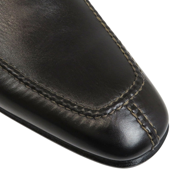 HERMES 
H アッシュ ロゴ ステッチ ドレスシューズ レザー 
エヴリン ローファー HERMES -Authentic Pre-owned ローファー by TS Trading Co., Ltd.