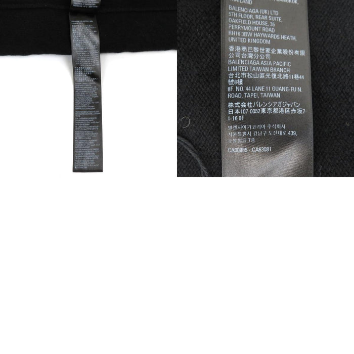 BALENCIAGA 
ロゴ 総柄 2022年製 
オールオーバーロゴ カシミヤ クルーネック ニット