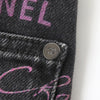 CHANEL 
COCO CC 31 RUE CAMBON コットン 
ココマーク ロゴ 総柄 デニムパンツ CHANEL -Authentic Pre-owned デニムパンツ by TS Trading Co., Ltd.
