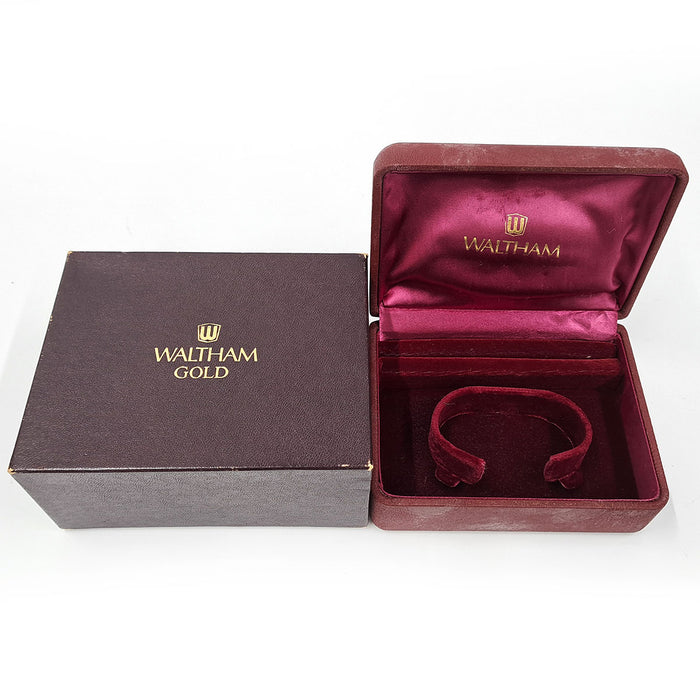 WALTHAM 
Rond 
Avec boîte