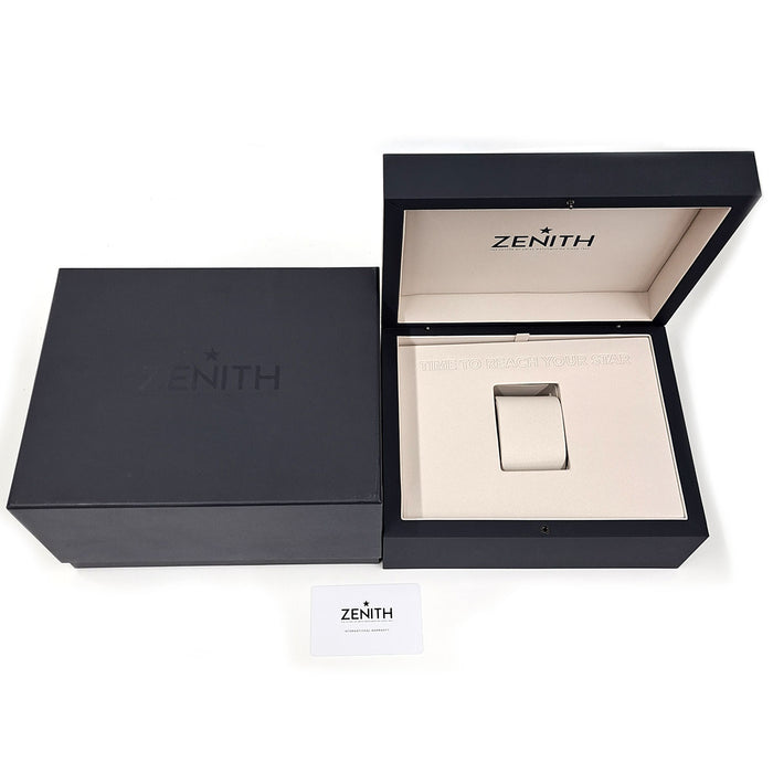 ZENITH 
クロノマスター オリジナル トリプルカレンダー アベンチュリン クロノグラフ 
箱ギャラ付