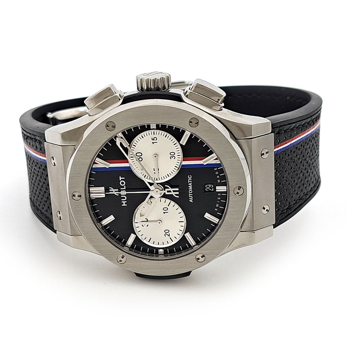 HUBLOT 
クラシックフュージョン チタニウム 世界限定 クロノグラフ 
箱ギャラ付