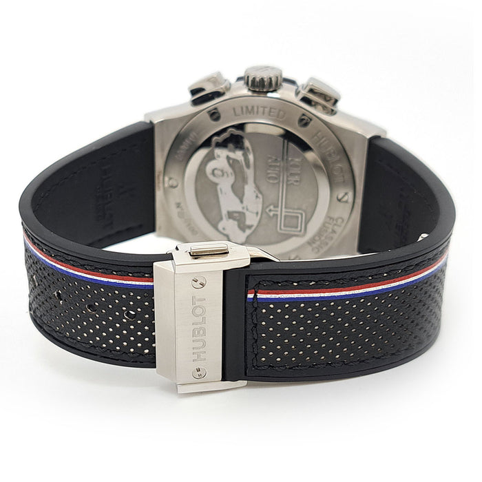 HUBLOT 
クラシックフュージョン チタニウム 世界限定 クロノグラフ 
箱ギャラ付