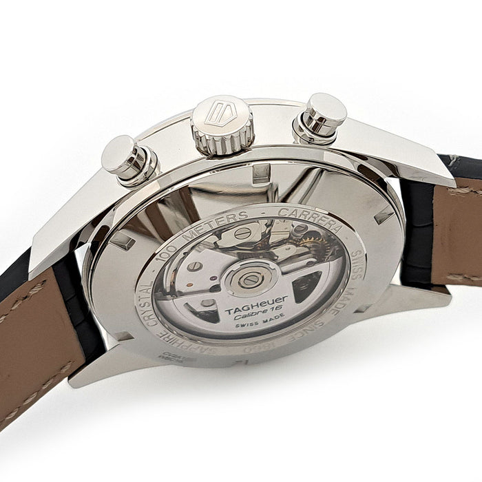 泰格豪雅 卡莱拉 卡里伯16 日历计时码表 附带盒子和保修卡