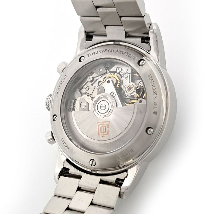 TIFFANY&Co. 
CT60 クロノグラフ 
箱ギャラ付
