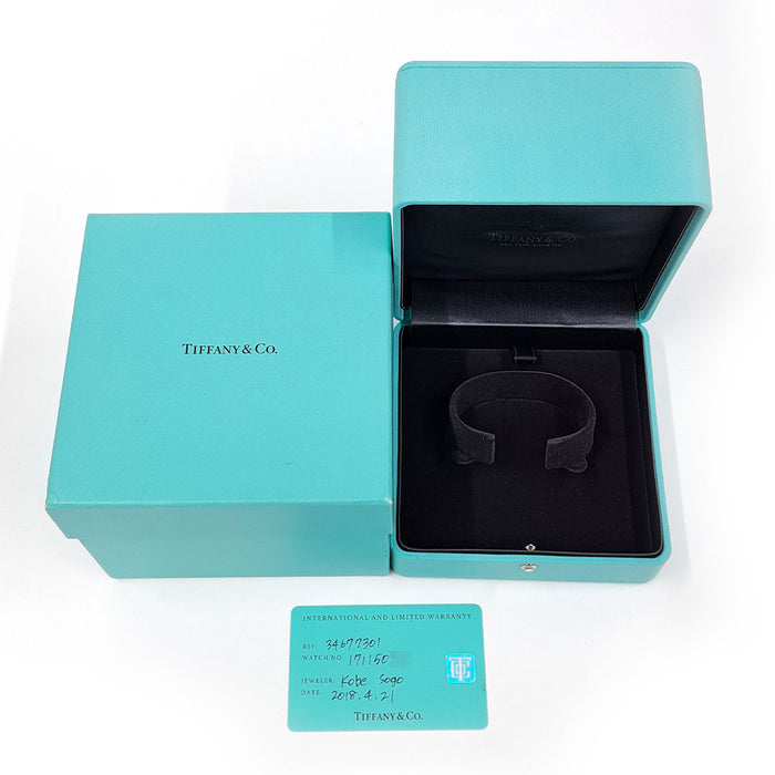 TIFFANY&Co. 
CT60 クロノグラフ 
箱ギャラ付