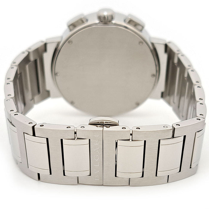 BVLGARI 
Chronographe Bulgari Bulgari 
Avec boîte et certificat