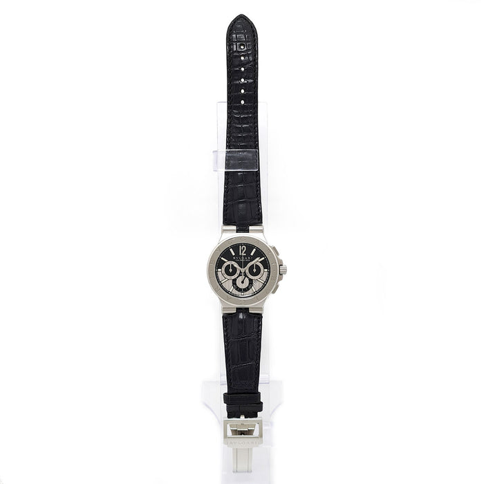 BVLGARI 
ディアゴノ カリブロ 303 クロノグラフ 
箱ギャラ付
