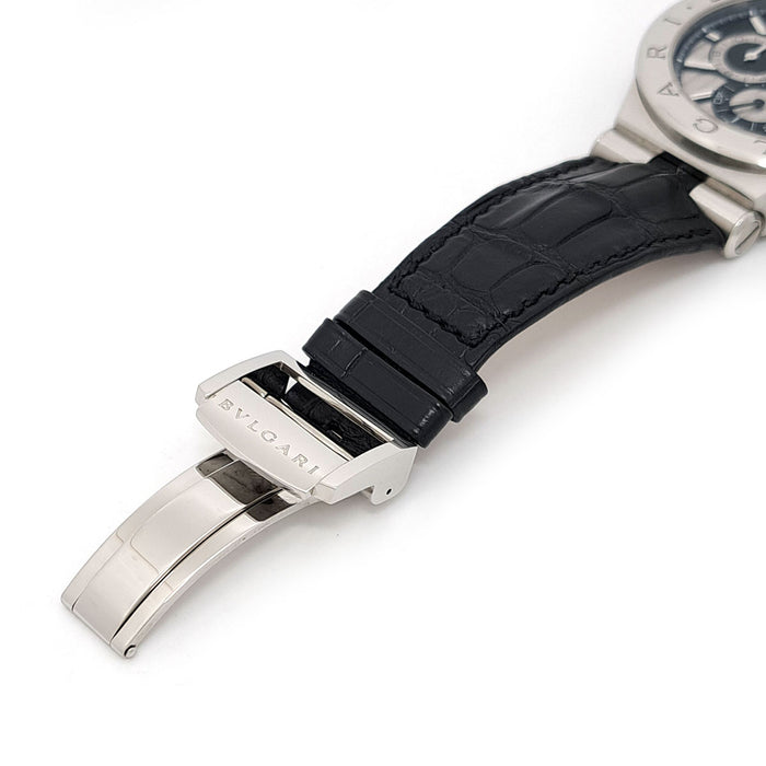 BVLGARI 
ディアゴノ カリブロ 303 クロノグラフ 
箱ギャラ付