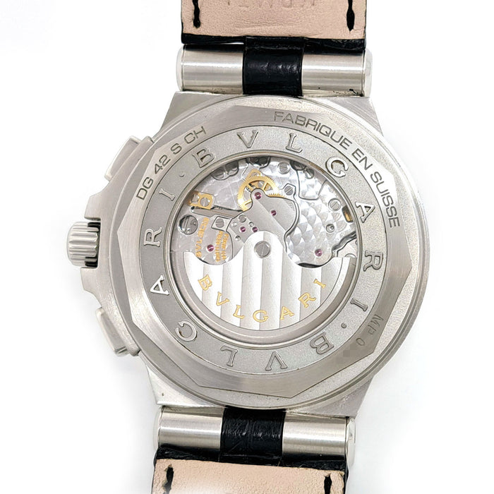 BVLGARI 
ディアゴノ カリブロ 303 クロノグラフ 
箱ギャラ付