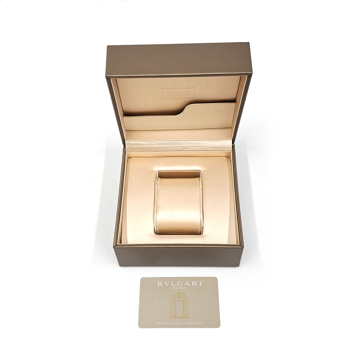 BVLGARI 
ディアゴノ カリブロ 303 クロノグラフ 
箱ギャラ付