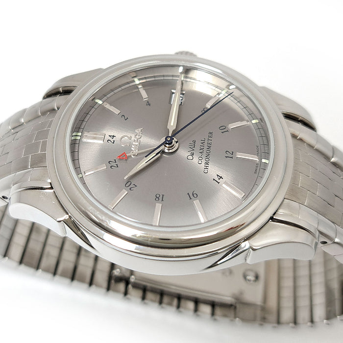 OMEGA 
De Ville Co-Axial GMT 
Con scatola e garanzia
