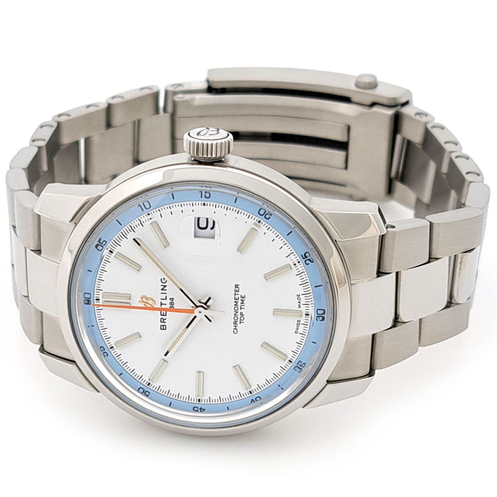 BREITLING 
Top Time 
Avec boîte et certificat