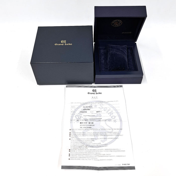 SEIKO 
Grand Seiko 9F Quarzo 
Con scatola e garanzia